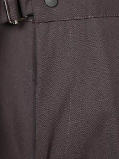 Costumein John Drawstring Brown Trousers In Brown