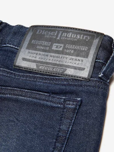 Diesel 1984 Slandy-high-j Trousers  In Blue