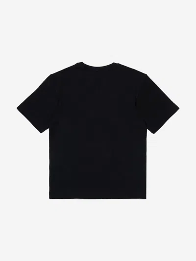 Diesel T-shirt Con Logo Oval D In Black