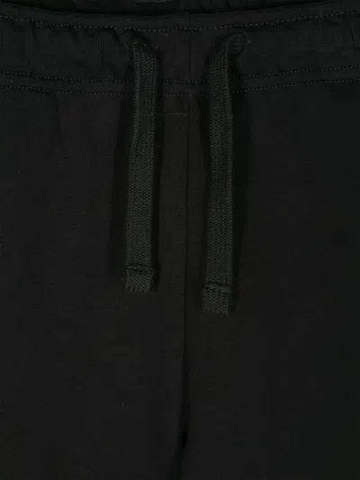 Diesel Oval D Branded Fleece Jogger Trousers In Black