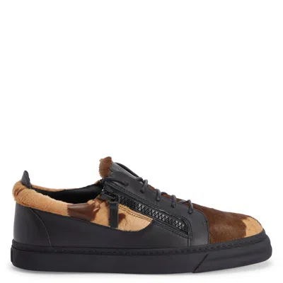 Giuseppe Zanotti Frankie Sneakers In Brown