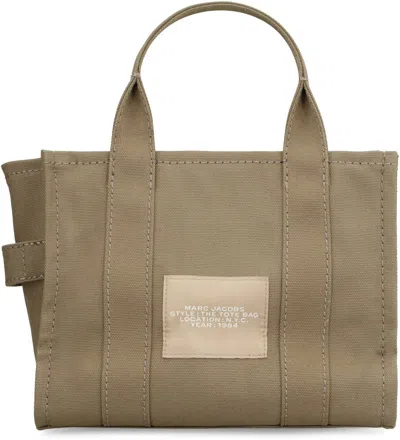 Marc Jacobs The Small Tote Bag Canvas In Mud
