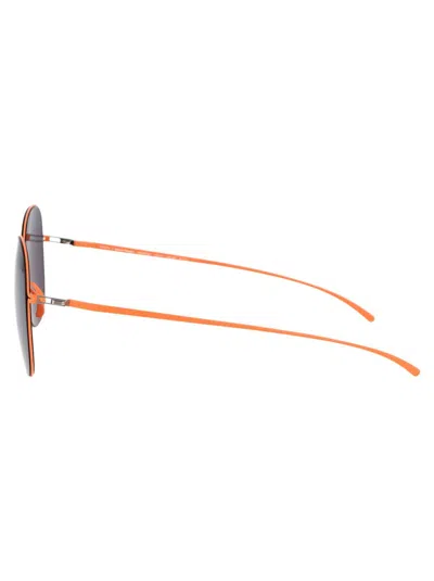 Mykita Mmesse025 Sunglasses In 443 E19 Apricot Indigo Solid