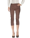 Dondup Cropped Pants & Culottes In Cocoa