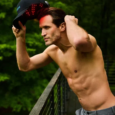 Higherdose Red Light Hat In White