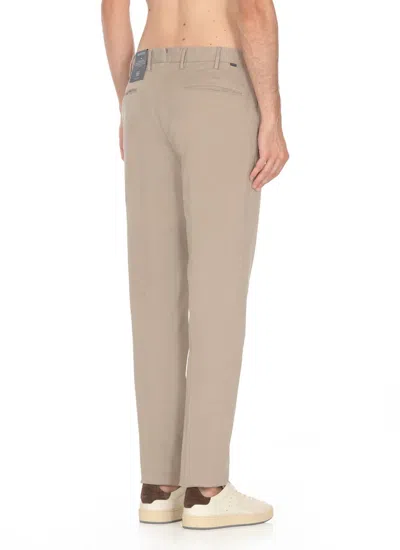 Shop Incotex Trousers In Grey