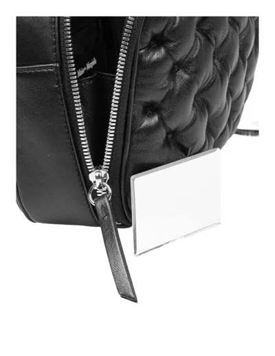 Shop Maison Margiela Quilted Nappa Handbag In Black