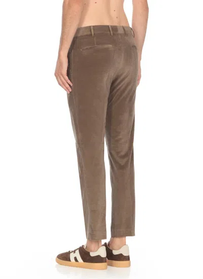 Shop Pt Torino Trousers In Green