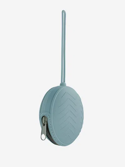 Bloom Bambini Silicone Pacifier Round Case In Blue