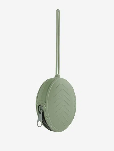 Bloom Bambini Silicone Pacifier Round Case In Green