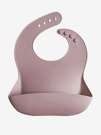 Bloom Bambini Baby Everyday Silicone Bib In Purple