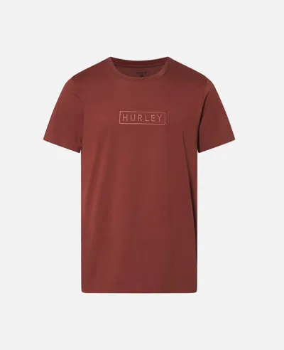 United Legwear Men's Essential Boxed Logo Short Sleeve Graphic T-shirt In Matador