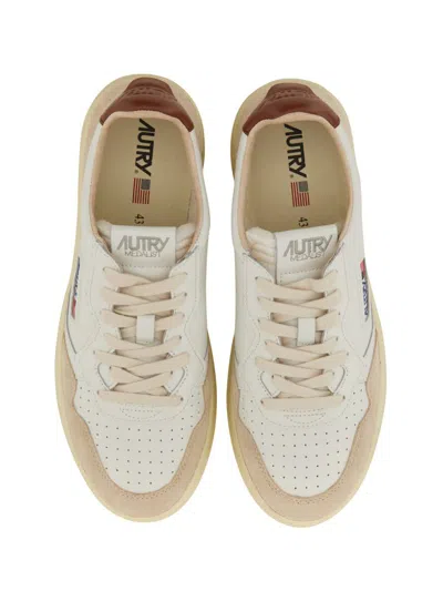 Shop Autry Medalist Low Sneaker In White