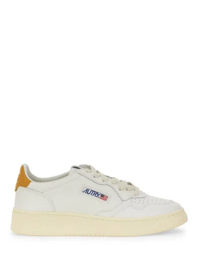 Shop Autry Medalist Low Sneakers In White