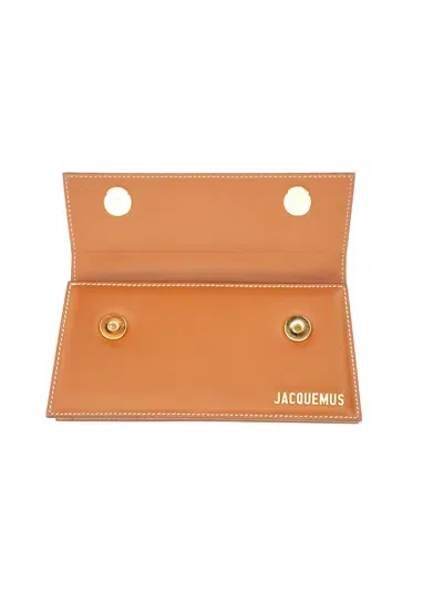 Shop Jacquemus "la Chiquito Long" Bag In Brown