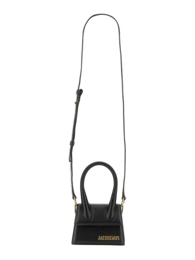 Shop Jacquemus Le Chiquito Bag In Black