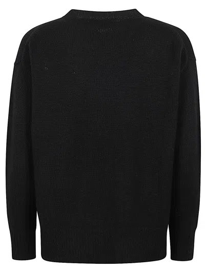 Baserange Black Crewneck Pullover