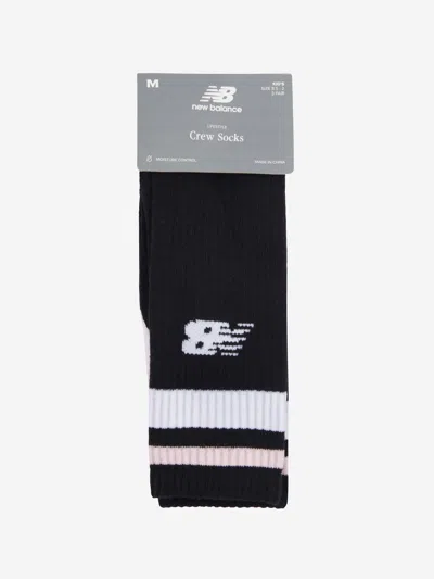 New Balance Boys 3 Pack Basketball Socks Set In Multicoloured
