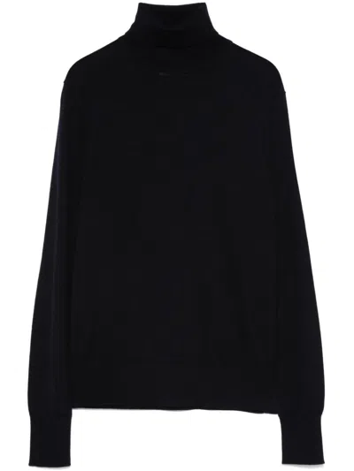 Forte Forte Roll-neck Panelled Sweater