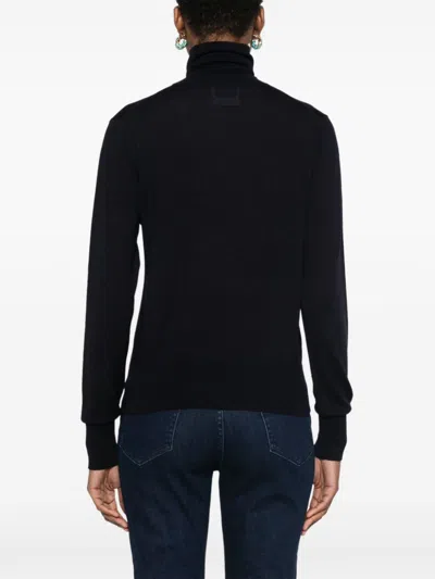 Forte Forte Roll-neck Panelled Sweater