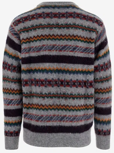 Howlin' Howlin Wool Sweater With Geometric Pattern