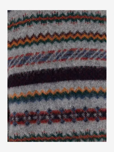 Howlin' Howlin Wool Sweater With Geometric Pattern