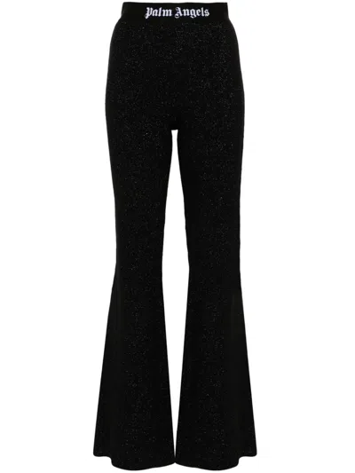 Palm Angels Black Elasticized Lounge Pants