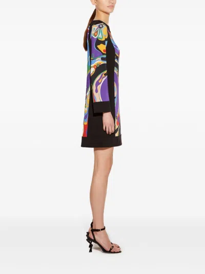 Pucci Orchidee-print Mini Dress