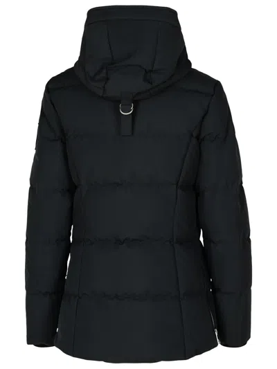 Moose Knuckles Cloud 3q Down Jacket With She In Black