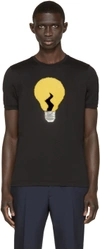 FENDI Black Light Bulb Appliqué T-Shirt