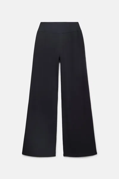 Girlfriend Collective Black Jerseylounge Straight Leg Pant