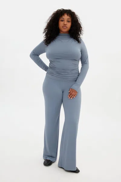 Girlfriend Collective Ocean Taylor Gathered Top