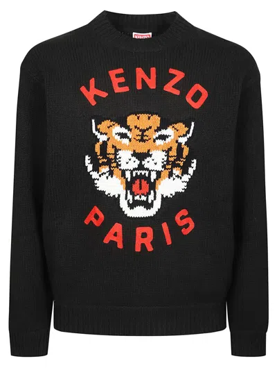 Kenzo Sweaters In Black