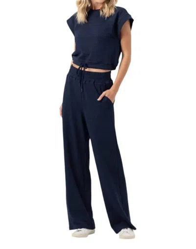 Sundays Pryn Pants In Navy In Blue