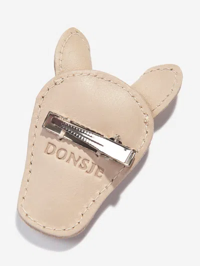 Donsje Girls Josy Special Horse Hairclip In Ivory