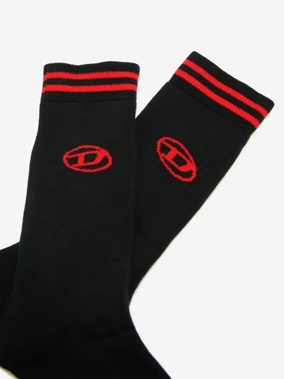 Diesel Kids Logo Socks Set In Multicoloured