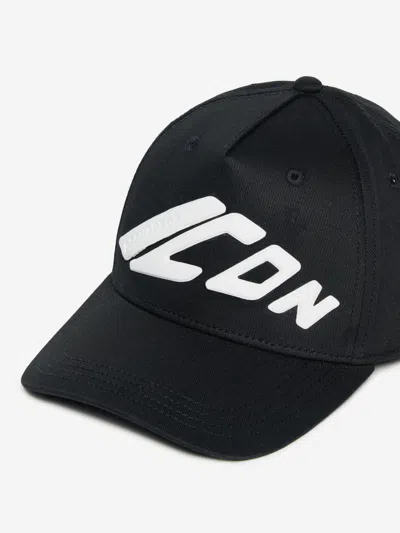 Dsquared2 Baseball Cap With Icon Patch In Black
