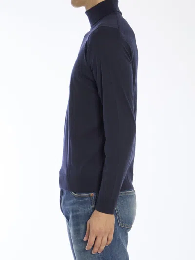 John Smedley Cherwell Pullover In Blue