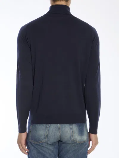 John Smedley Cherwell Pullover In Blue