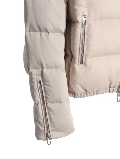 Duno Woman Outer Jacket In White