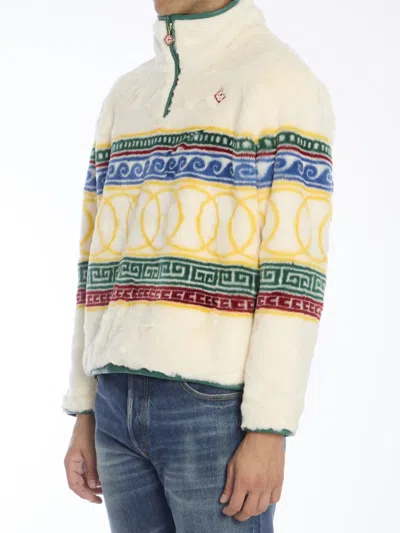 Casablanca Les Anneaux Pullover Jacket In Multicolor