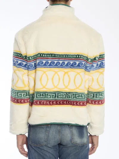 Casablanca Les Anneaux Pullover Jacket In Multicolor