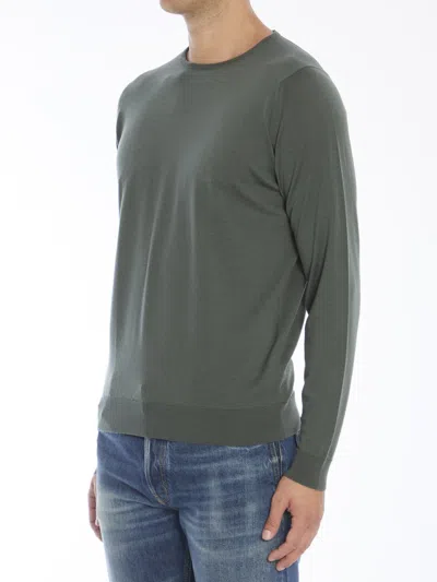 John Smedley Lundy Pullover In Green