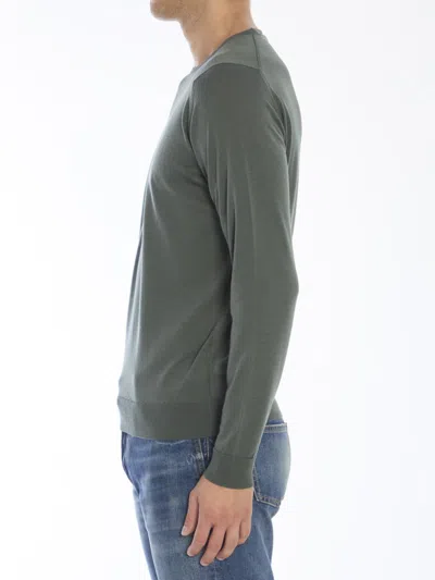 John Smedley Lundy Pullover In Green