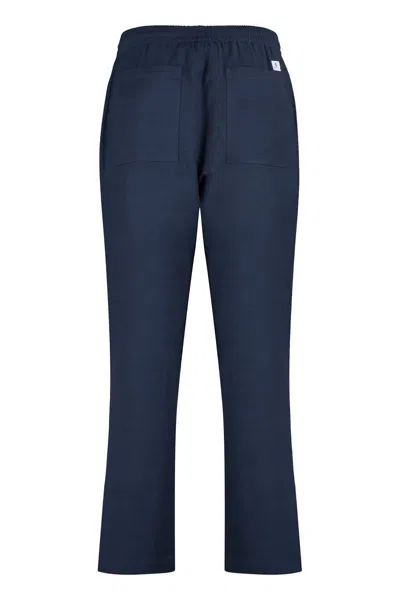 Department Five Department 5 Brewery Cotton Blend Trousers In Blue