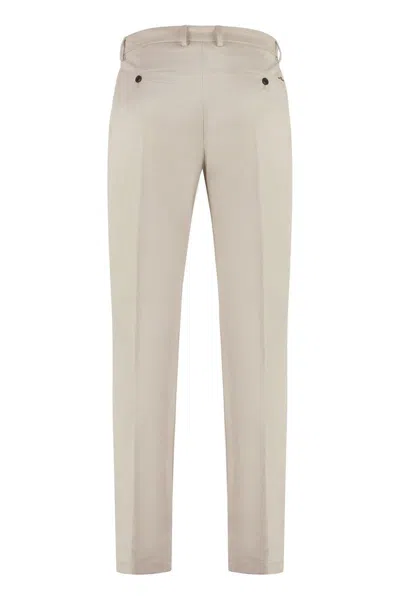 Paul & Shark Shark-charm Trousers In Beige