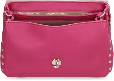 Zanellato Postina S Daily Leather Handbag In Pink