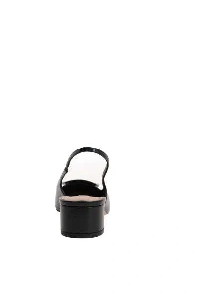 Aquazzura Shibuya 35 Patent Slingback Pump In Black