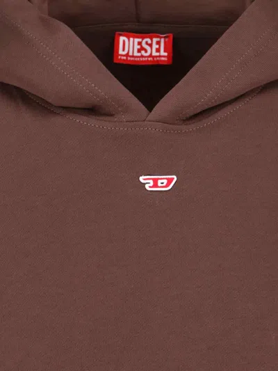 Shop Diesel Sweaters In Brown