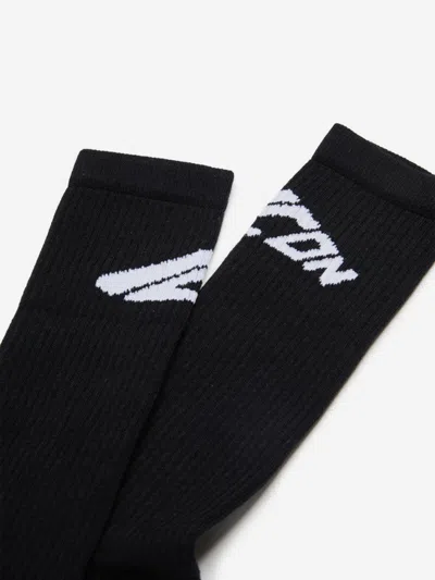 Dsquared2 Kids Icon Logo Socks In Black